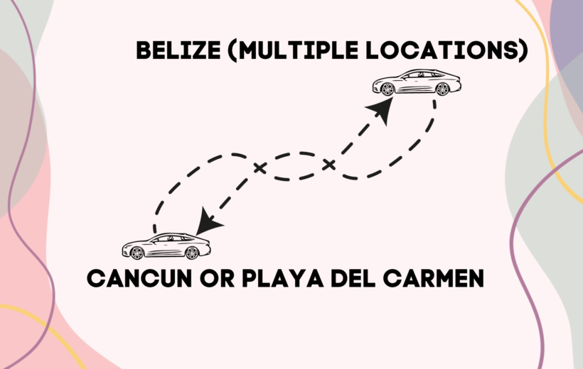 Cancun or Playa Del Carmen to Belize - Private Transfer Service - Flat Rate of 555$ Required for 1 to 3 Guests and additional 50$ for each extra Guest.